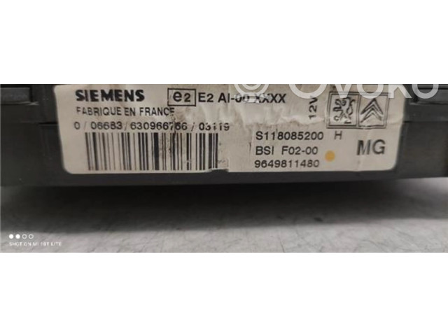 Интеркулер  9649811480, 9649811480   Citroen C3 