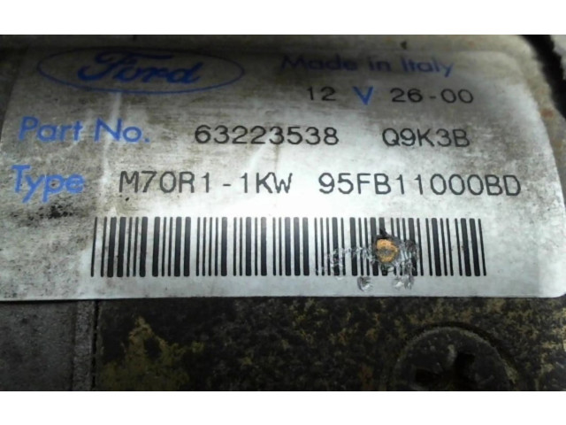 Стартер 63223538, 63223538 Ford Ka 2000