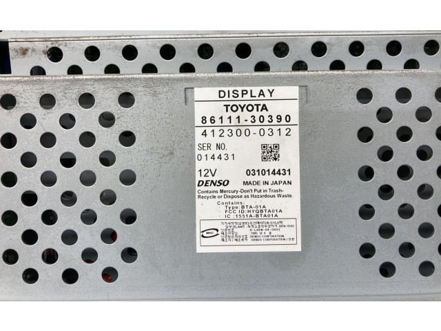 Дисплей 8611130390, 86111-30390 Lexus GS 300 350 430 450H