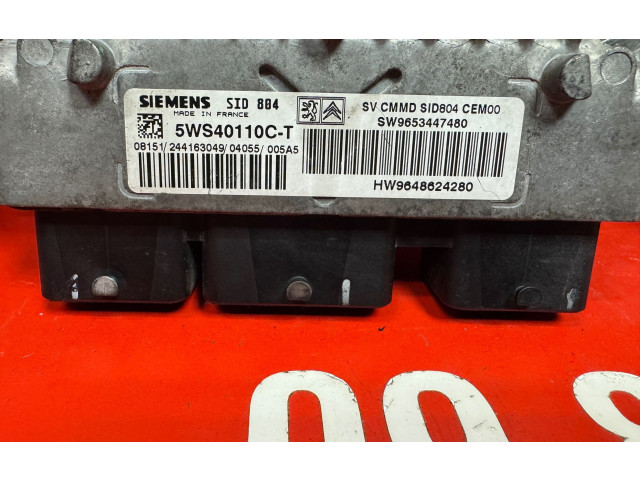 Комплект зажигания 5WS40110C-T, 9653447480 Citroen C3