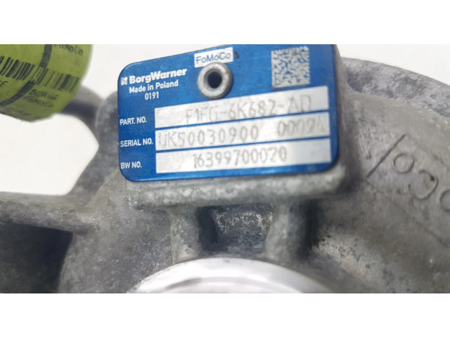 Turbodmychadlo Турбина F1G16K682AD, F1G16K682 Ford Fusion II 1.5