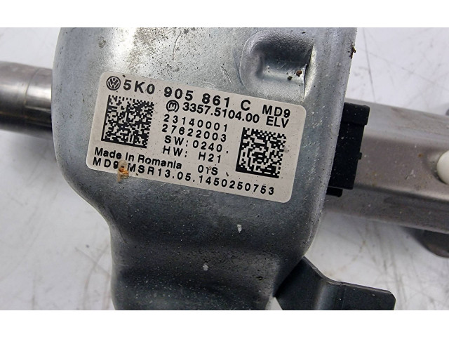 Рулевая рейка 5K0905861C 1Z1419502Q Skoda Superb B6 (3T) 2008 - 2015 года