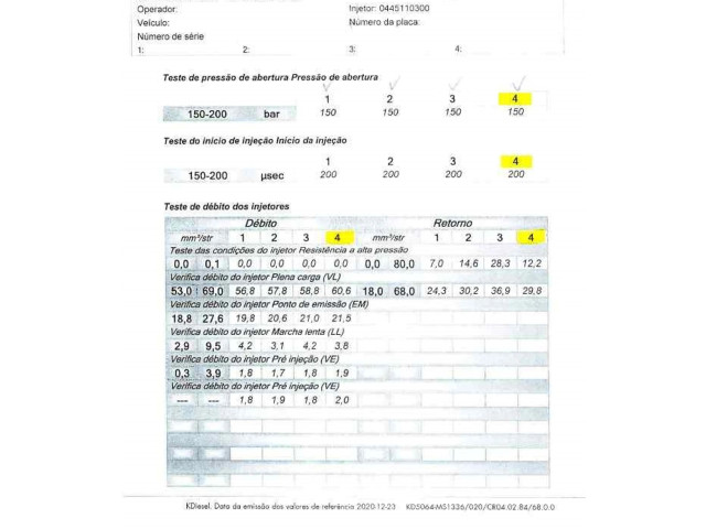 Форсунка 0000071794466, 445110300 Alfa Romeo Giulietta 940A3000