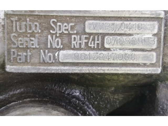 Turbodmychadlo Турбина VVP10410 Peugeot 307 DW10TD