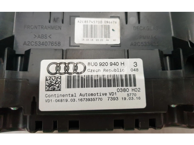 Панель приборов A2C85745700 Audi Q3 8U