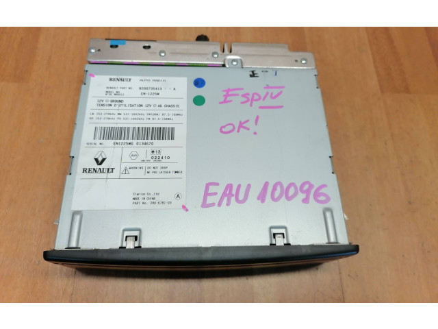 Turbodmychadlo Радио/ проигрыватель CD/DVD / навигация 8200735413, EN1225W   Renault Espace IV   