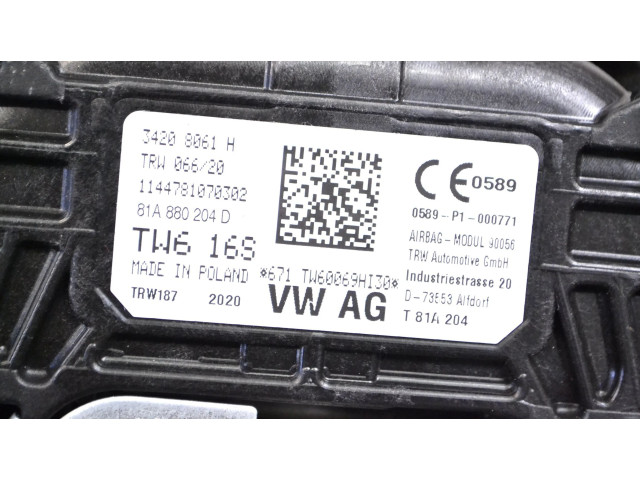 Подушка безопасности пассажира 81A880204D   Audi Q2 -