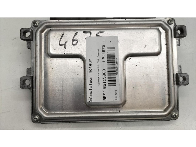 Блок управления двигателя 9811545080 Citroen C4 Cactus