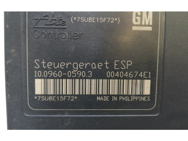 Jednotka ABS 10096005903, 13244860 Opel Zafira C 2008