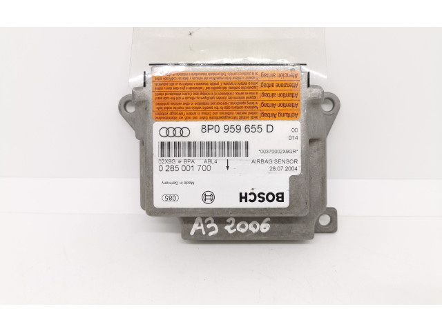 Блок подушек безопасности 8P0959655D   Audi A3 S3 8P