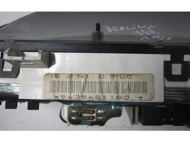 Спидометр (приборный щиток) 9635681180 Citroen Berlingo