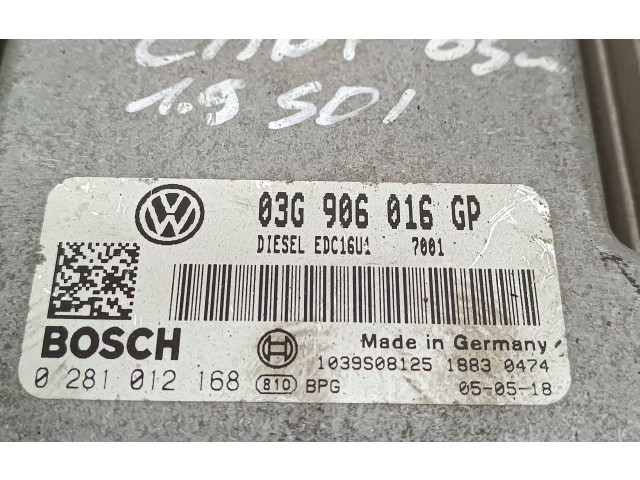 Řídící jednotka 03G906016GP, 1039S08125   Volkswagen Caddy 2005