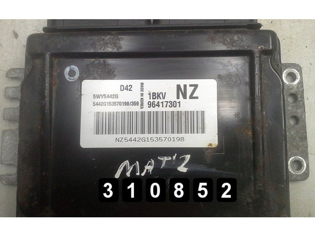 Řídící jednotka 96417301 Chevrolet Matiz 2007