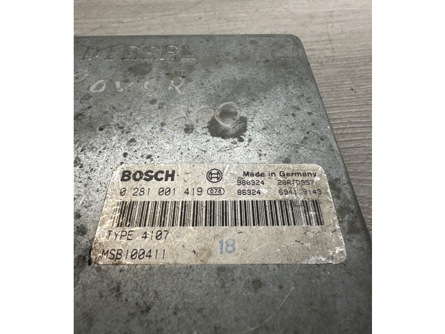 Блок управления двигателя 28RTD957, MSB100411 Rover 620