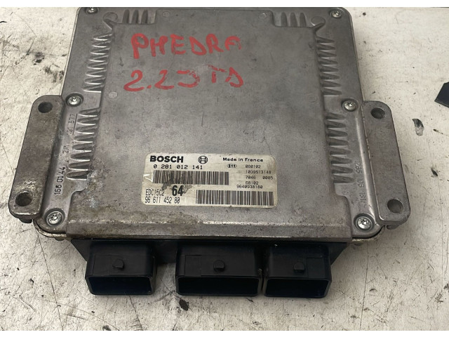 Блок управления двигателя 0281012141, 0281012141 Lancia Phedra