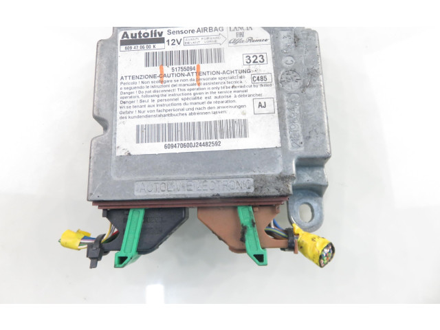 Блок подушек безопасности 51755094, 51755094 Fiat Linea