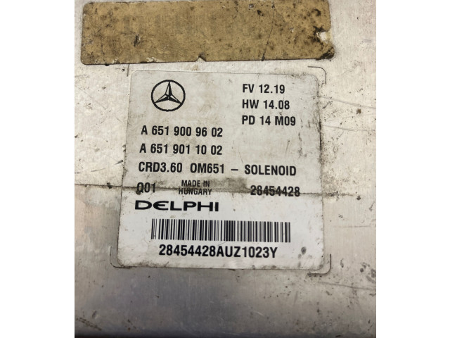 Řídící jednotka A6519009602, 28454428   Mercedes-Benz GLA W156 2013