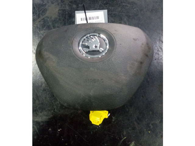 Подушка безопасности водителя 6V0880201A Skoda Fabia Mk3 (NJ)