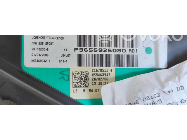 Přístrojová deska Peugeot 307 CC 2005 P9655926080