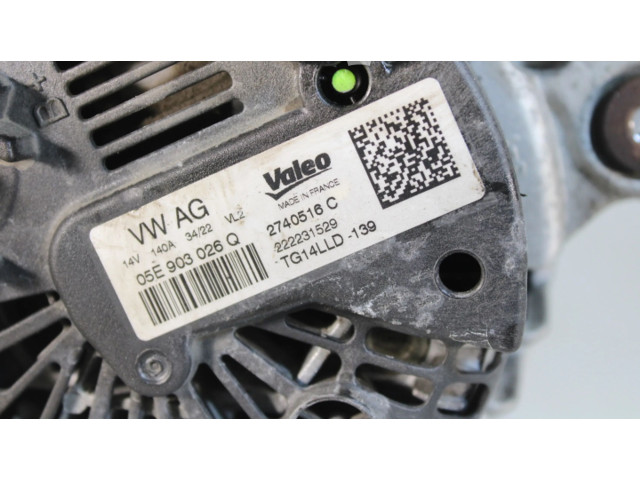 Генератор 2740516C Skoda Fabia Mk3 (NJ)