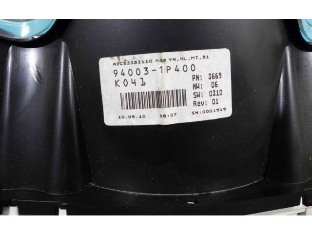 Přístrojová deska  KIA Venga 2011 94003-1P400, IMPRK1212447  