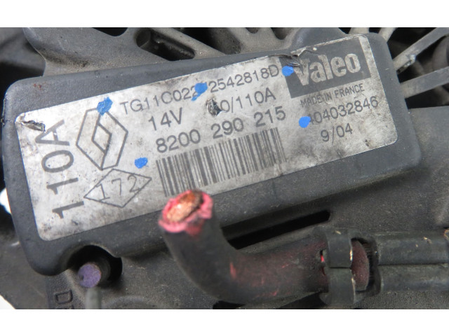 Генератор 2542818D, TG11C022   Renault Scenic II -  Grand scenic II      