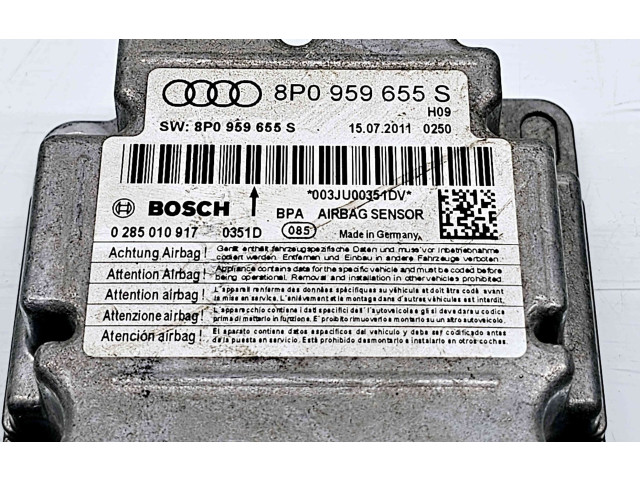 Блок подушек безопасности 8P0959655S Audi A3 S3 A3 Sportback 8P