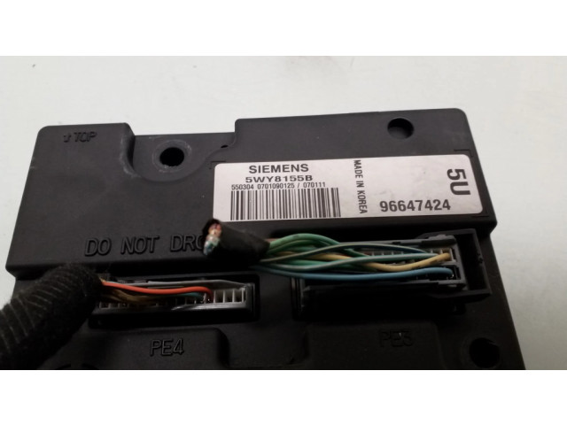 Блок предохранителей 96647424   Chevrolet Epica    