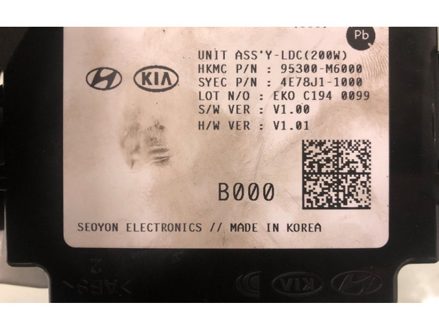 Блок управления 95300M6000, 4E78J11000   KIA Pro Cee'd III