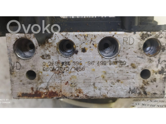 Jednotka ABS 0265234395, 9649988180 Citroen C4 I 2006