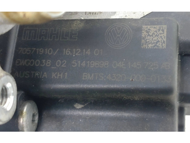  Турбина Skoda Fabia Mk3 (NJ)  04E145713Q, 04E145725AB   для двигателя CJZD      