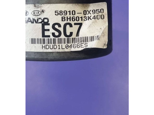 Блок АБС 589100X950, BH6013K400   Hyundai  i10  2013 - 2018 года