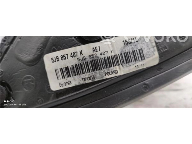 Zpětné zrcátko Seat Toledo IV (NH) 2017 5JB857407K, 5JB857407K