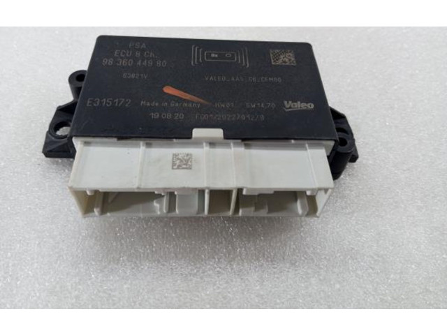 Блок управления 9836044980, E315172   Peugeot Partner III