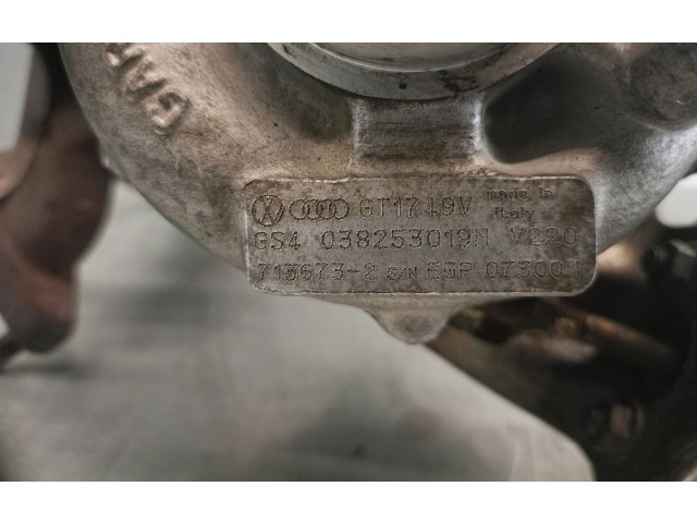 Турбина Volkswagen Golf SportWagen 038253019N, 7136732 для двигателя ASV