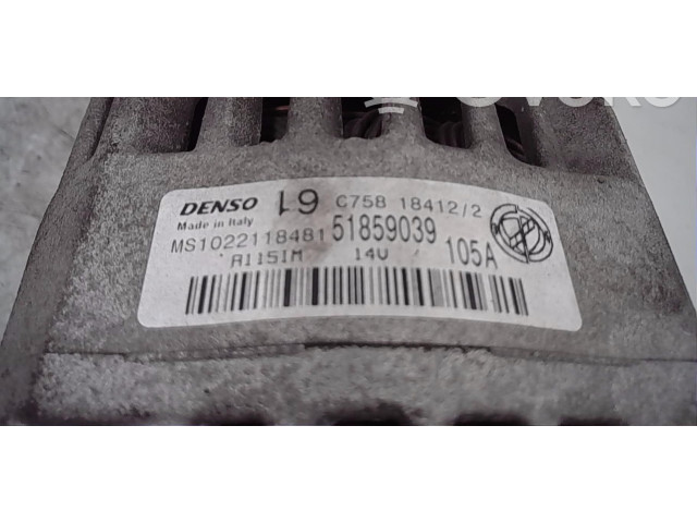 Генератор 0000071796293 Fiat 500 1.2