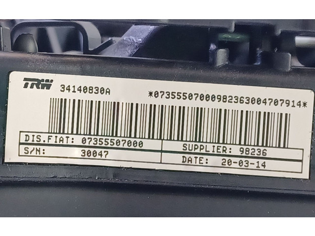 Подушка безопасности водителя 95513081, 07355507000   Opel Combo D