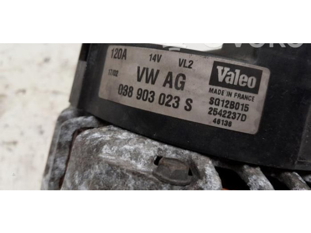 Генератор 038903023S, 038903024GX   Audi A3 S3 8L      