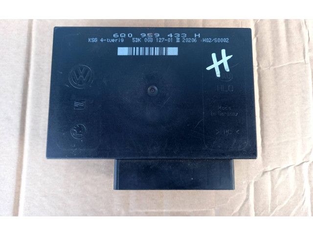 Комфортный модуль 6Q0959433H, 5DK00812701 Skoda Fabia Mk1 (6Y)