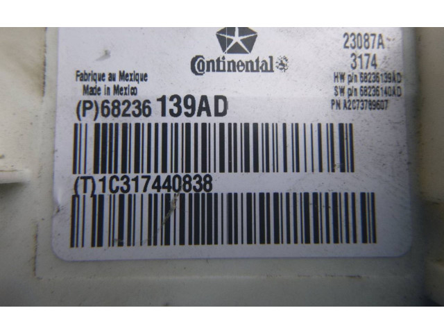 Блок комфорта 68236140AD, 68236139AD   Jeep Grand Cherokee   