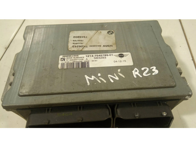 Řídící jednotka 7545789, S83293 Mini One - Cooper R50 - 53 2005