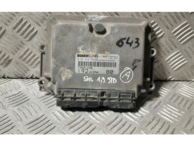 Řídící jednotka 0281010738 Fiat Stilo 2001