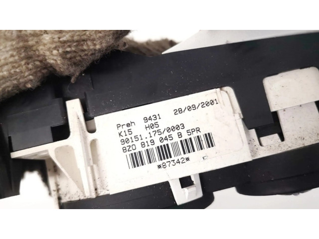 Блок управления климат-контролем 8z0819045b   Audi A2