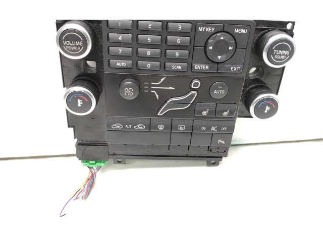 Блок управления климат-контролем 30782909, 09W14E02   Volvo V70