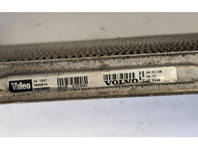 Радиатор интеркулера 31274553   Volvo XC90   для двигателя D 5244 T4