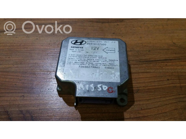 Блок подушек безопасности 9591027000, 95910-27000  5wk4172  72k   Hyundai Coupe