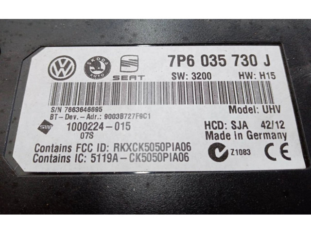 Блок управления двигателя 7P6035730J   Volkswagen PASSAT