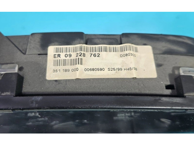 Přístrojová deska Opel Zafira A 2000 09228762, IMPRK1387886