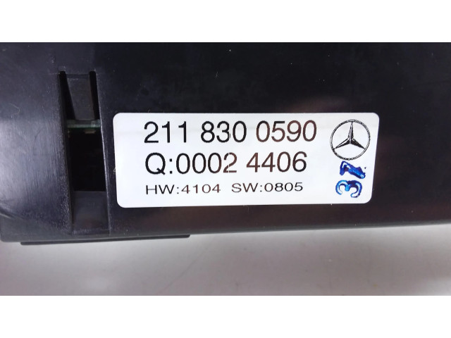 Блок управления климат-контролем 2118300590, H24140026010   Mercedes-Benz E W211