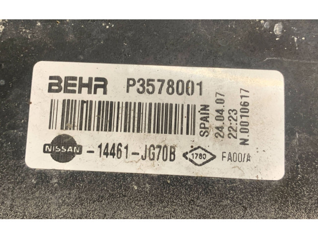 Интеркулер  14461JG70B, P3578001   Nissan X-Trail T31 